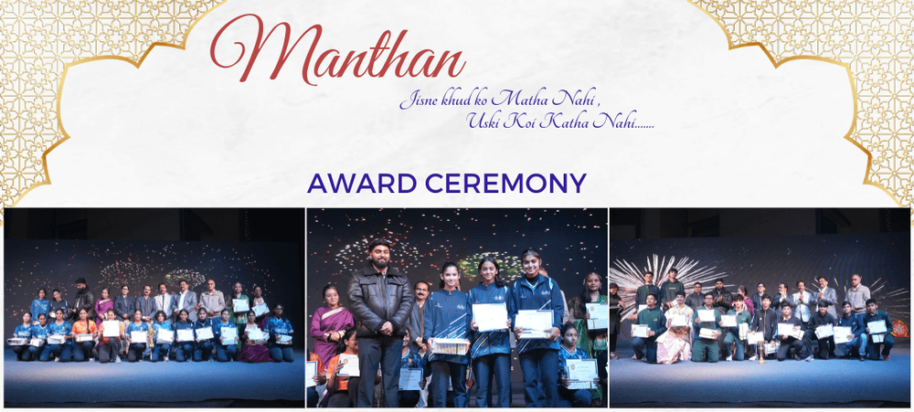 MANTHAN - 44th Annual Day | Award ceremony | Bharti Public School, Swasthya Vihar Image