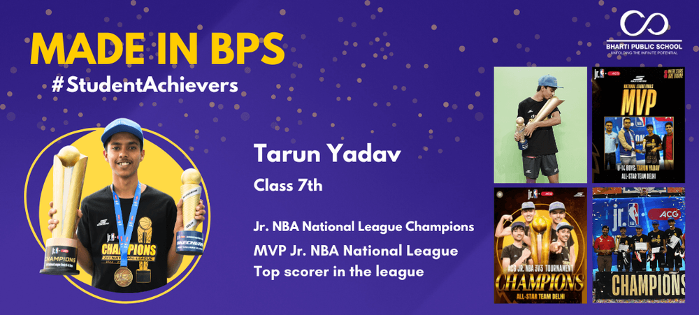 Tarun Yadav (Grade 7) - Jr. NBA National League Champion Image